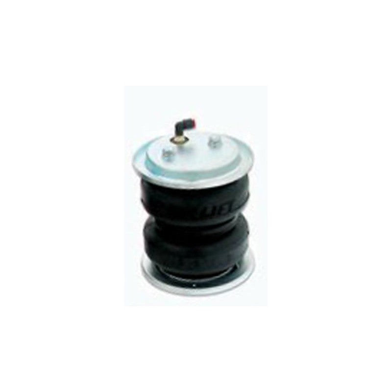 Air Lift 50293 bellows-type replacement air spring with reinforced rubber construction and Zytel endcaps.