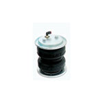 Air Lift 50293 bellows-type replacement air spring with reinforced rubber construction and Zytel endcaps.