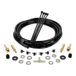 Air Lift 22030 inflation hose extension kit including air lines, leak-proof couplers, and Schrader valves.