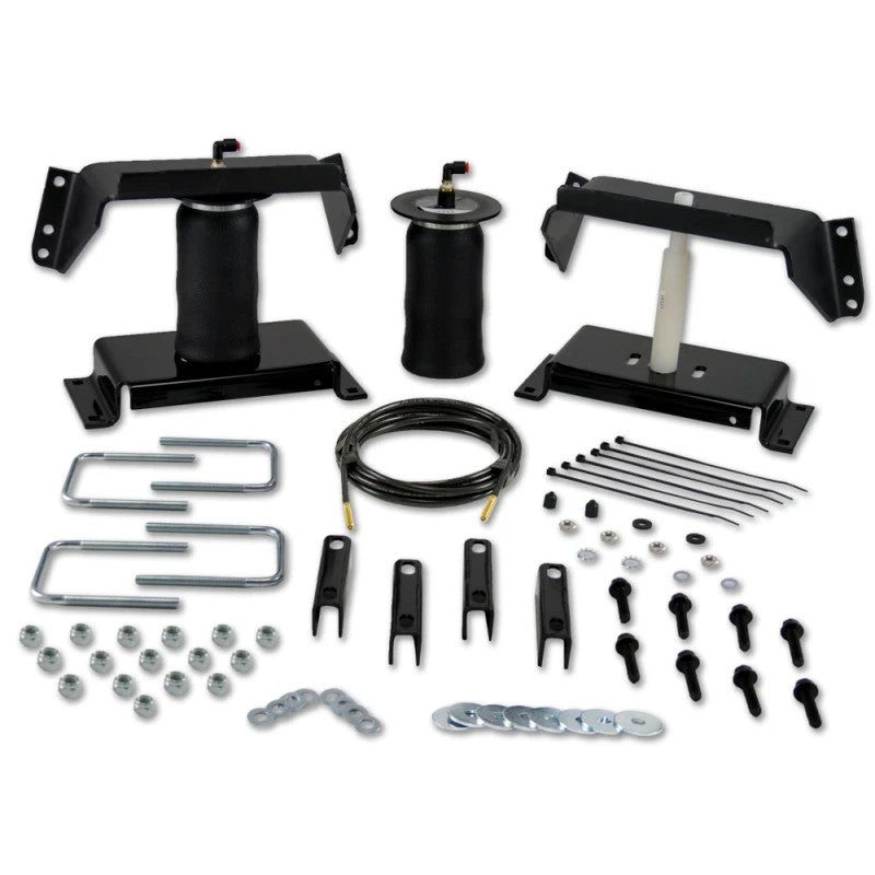Air Lift RideControl air spring kit with bellows, nylon composite end caps, and mounting brackets for 59516.