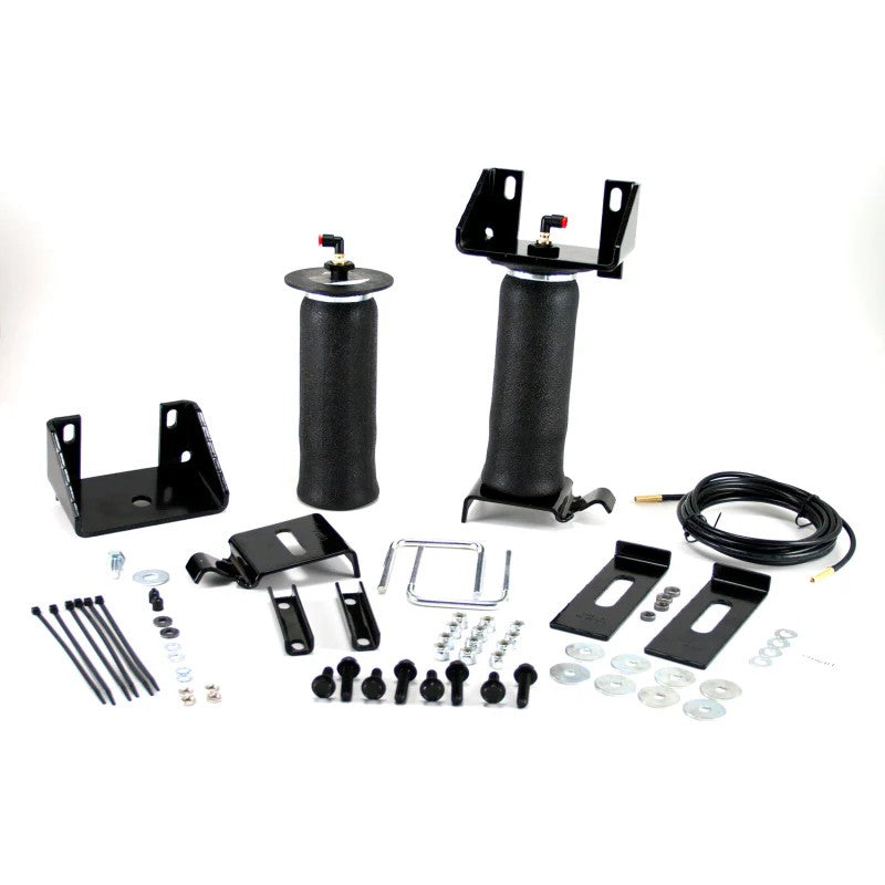 Air Lift SlamAir air helper spring kit including bellows, mounting brackets, and air lines for lowered C1500 trucks.