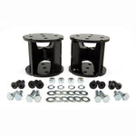 Air Lift 52440 black powdercoated 4-inch straight air spring spacer for lifted truck suspension
