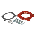 Airaid PowerAid throttle body spacer featuring a patented Helix Bore for GM 6.0L engines