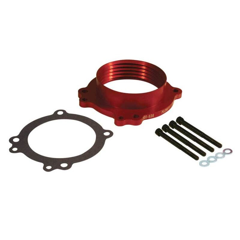 Airaid PowerAid 300-626 throttle body spacer with Helix Bore design for 2008-2012 Dodge Ram 1500 4.7L