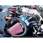 Airaid 860-399 oiled red media drop-in replacement air filter for 2010-2014 Ford Mustang Shelby GT500