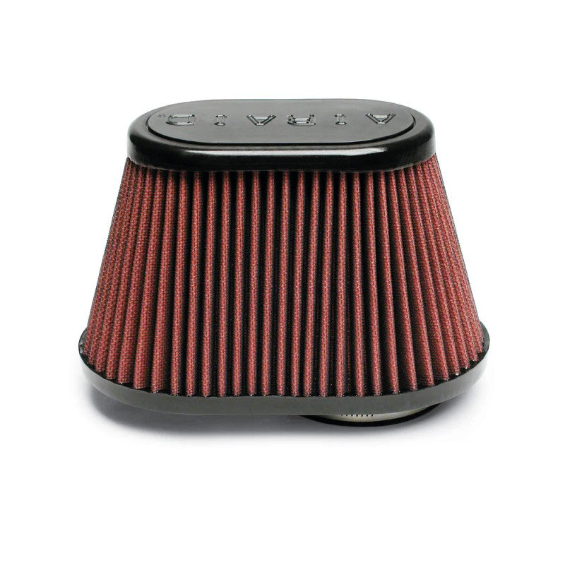 AIRAID 720-128 Premium replacement cone air filter with multi-layer filtration media for Dodge and Ford diesel kits.