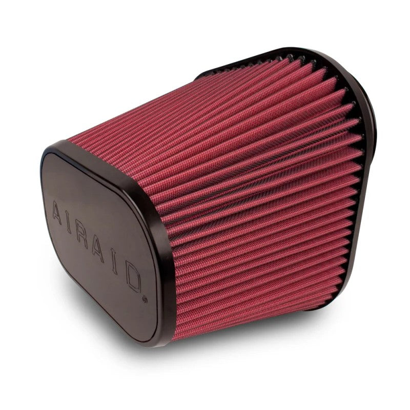 AIRAID 721-478 universal conical replacement air filter with multi-layer filtration media and durable black flange.