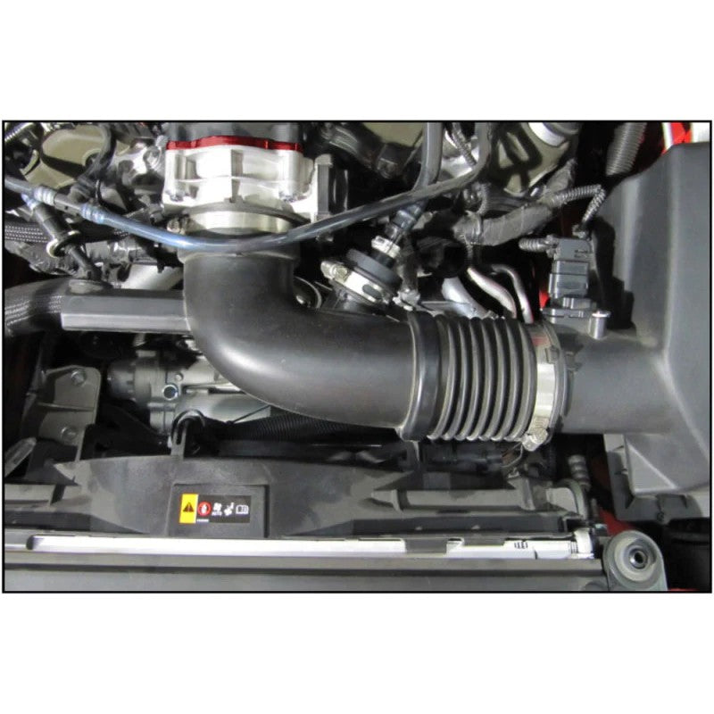 Airaid PowerAid 250-609 throttle body spacer with Helix Bore for 2016-2023 Chevrolet Camaro V6-3.6L