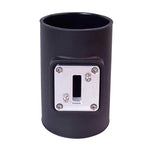 Airaid U-Build-It 4.0-inch MAF adapter tube featuring an integrated 9700 Hitachi-style sensor mounting plate.