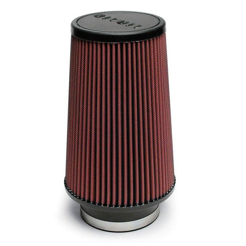 Airaid 701-470 universal tapered cone air filter featuring a 4-inch flange and multi-layer synthetic media.
