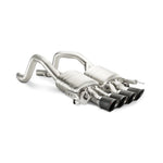 Akrapovic Slip-On Line titanium exhaust system with four carbon fiber tips for 2015-2019 Chevrolet Corvette Z06