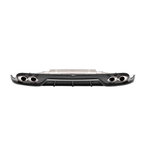 Akrapovic high gloss carbon fiber rear diffuser for 2016-2019 Porsche 911 Turbo and Turbo S (991.2).