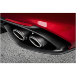 Akrapovic Evolution Line titanium cat-back exhaust system and link pipes for Alfa Romeo Giulia Quadrifoglio