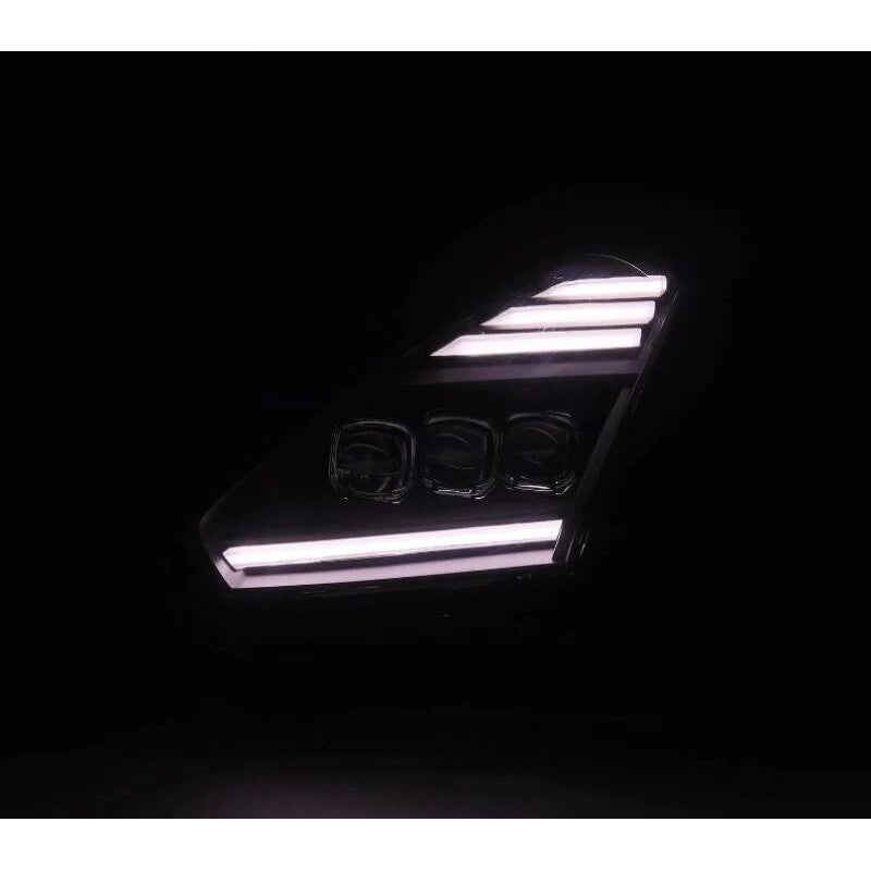 AlphaRex NOVA-Series LED projector headlights with Ice Cube 3D technology for 2009-2024 Nissan GT-R.