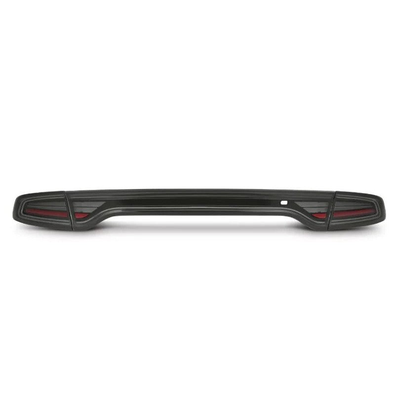 AlphaRex Nova-Series LED tail lights with Alpha-Black smoked finish for 2015-2023 Dodge Charger models