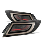 AlphaRex LUXX-Series LED Taillights in Black Smoke finish for 2022-2024 Toyota GR86 and Subaru BRZ.