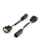 AlphaRex wiring harness converters for 2024 Chevrolet Silverado 2500HD and 3500HD stock tail lights.