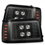 AlphaRex Alpha-Black NOVA-Series LED projector headlights for 1992-1996 Ford F-Series and Bronco