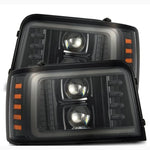AlphaRex LUXX-Series projector headlights for 1992-1996 Ford F-150, F-250, F-350, and Bronco trucks.