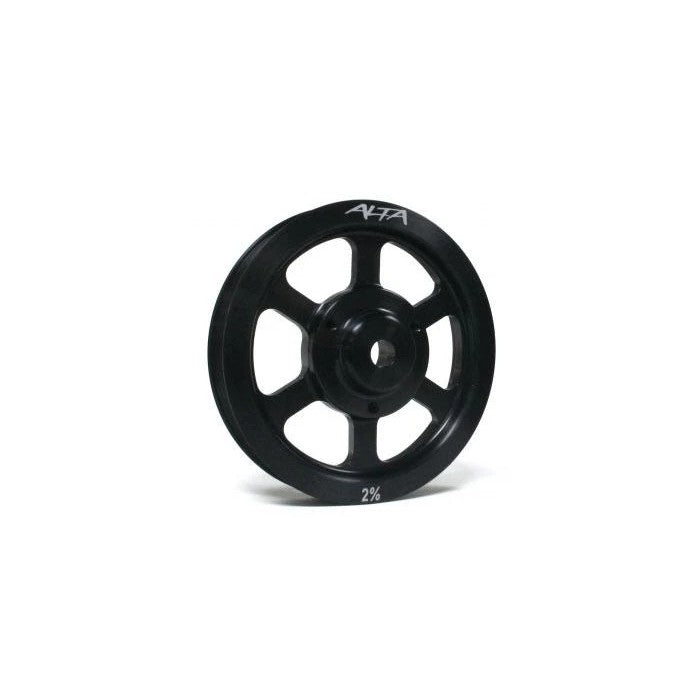 ALTA 2% oversize lightened crank pulley for 2002-2008 Mini Cooper S R53.