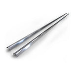 Polished stainless steel 85-inch trim strips for AMP Research PowerStep running boards.