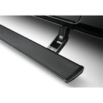 Black AMP Research PowerStep XTreme electric running boards with dual motors for 2022-2026 Toyota Tundra.