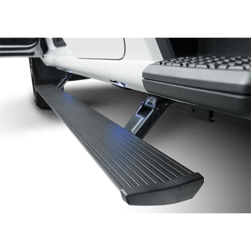AMP Research PowerStep electric running boards with integrated LED lights for 2024-2026 Toyota Tacoma