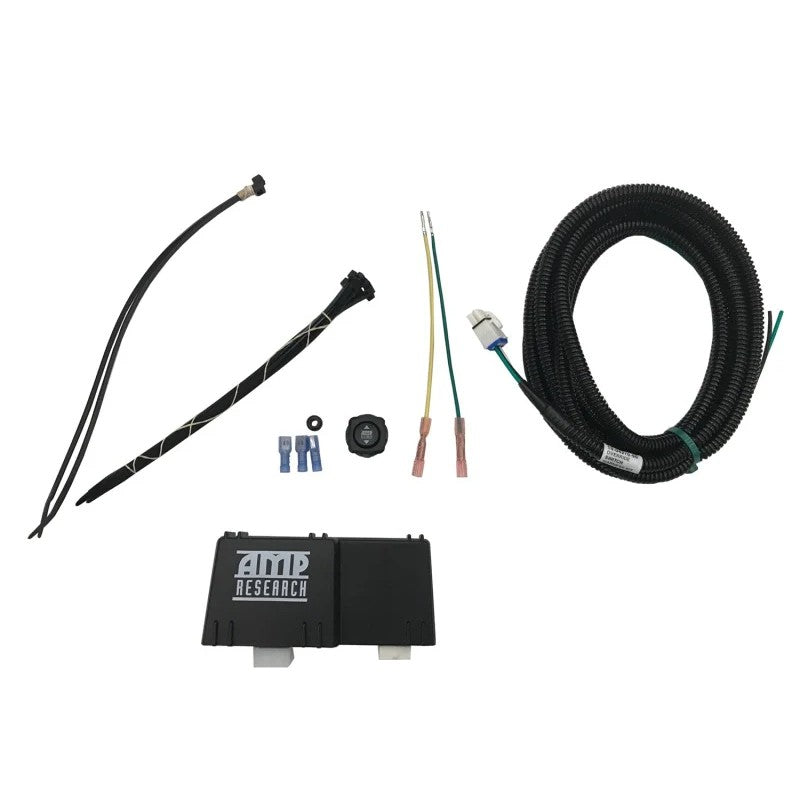 AMP Research PowerStep manual override toggle switch with STB1 controller wiring harness