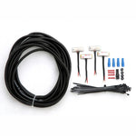 AMP Research PowerStep LED Light Kit including four LED lamps and wiring harness for new style controllers.
