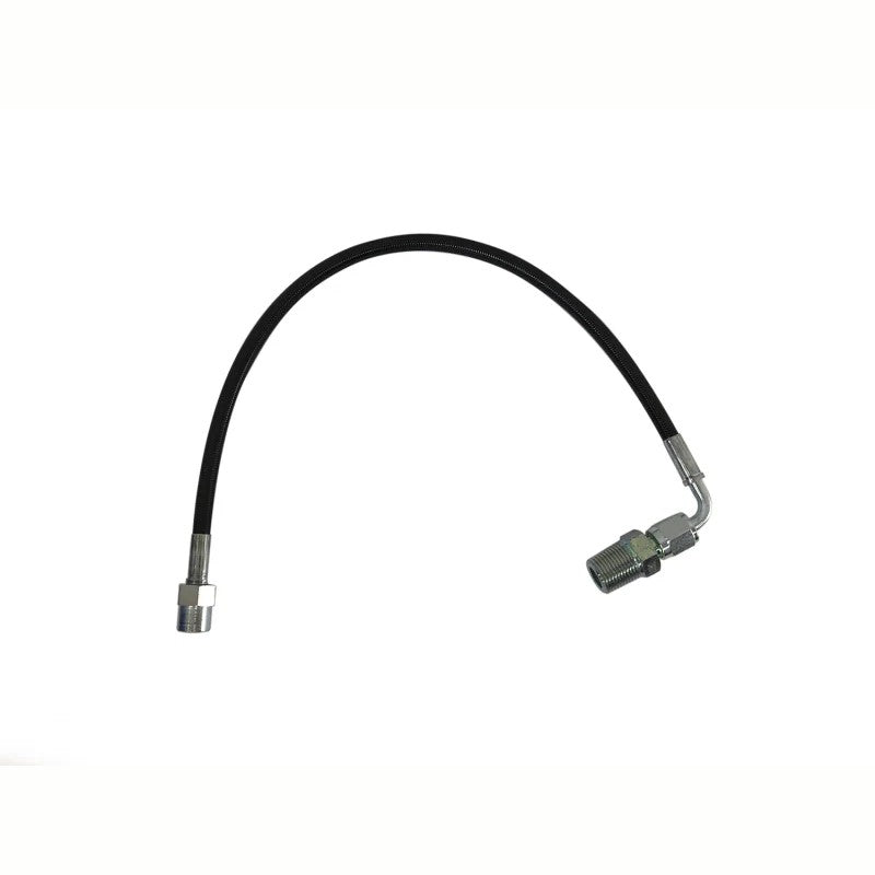 AMS Performance stainless steel braided remote mount line kit for oil pressure sending unit relocation