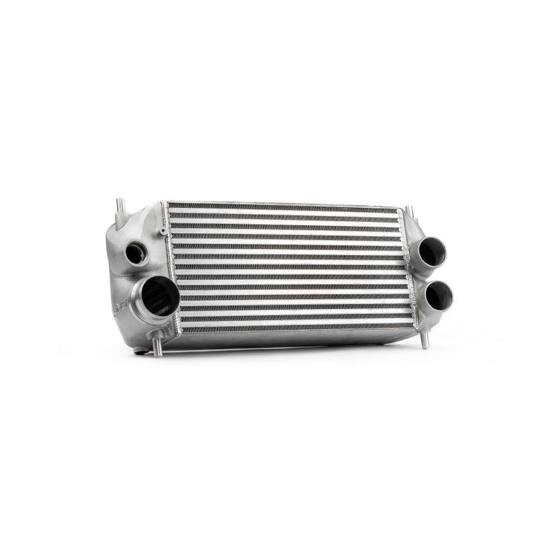 Silver AMS Performance Stock Loc intercooler without logo for 2015+ Ford F-150 and Raptor EcoBoost