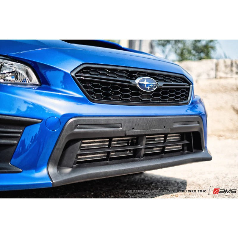 AMS Performance front mount intercooler core with TIG-welded aluminum end tanks for 2015-2021 Subaru WRX