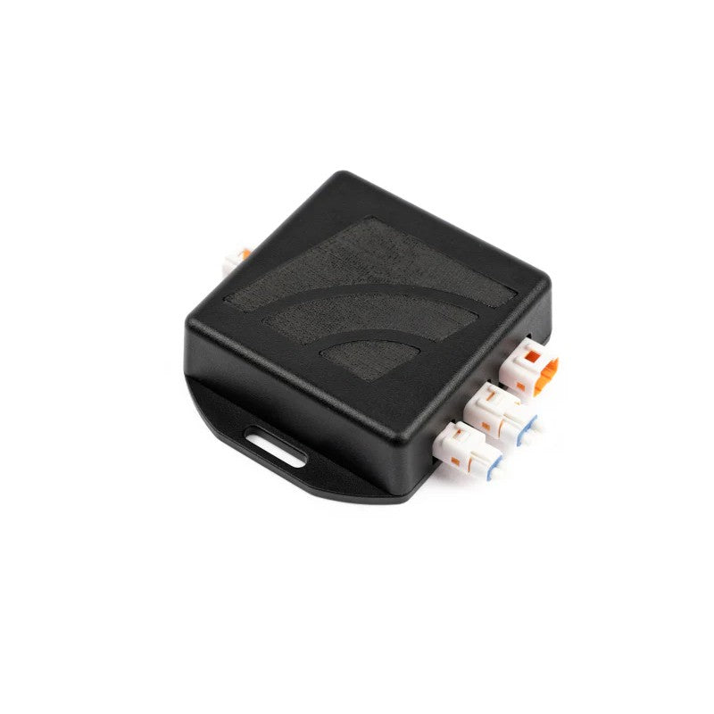 AMS Performance CAN Flex Fuel Kit for Nissan Z with flex fuel sensor, fuel filter, and wiring harness components