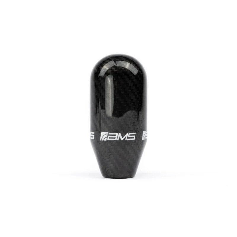 AMS Performance Carbon Fiber Weighted Shift Knob with black finish