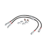 APR 15-20 Audi A3/A3 Quattro/S3/15-24 VW Golf R Braided Stainless Steel Brake Line Set - Front