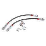 APR 15-24 Volkswagen GTI/19-24 Volkswagen Jetta Braided Stainless Steel Brake Line Set - Rear