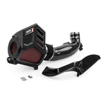 APR gloss carbon fiber intake system with oversized conical filter and one-piece inlet pipe for Audi 3.0T engines