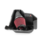 APR Open Intake System featuring a black glass-filled polypropylene heatshield and pleated cotton gauze air filter.