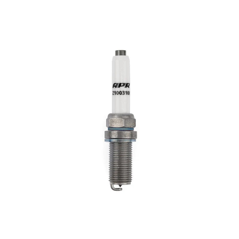 APR Iridium Pro Z1003100 spark plug with 14mm thread, 26.5mm reach, and iridium electrode for high-performance engines.