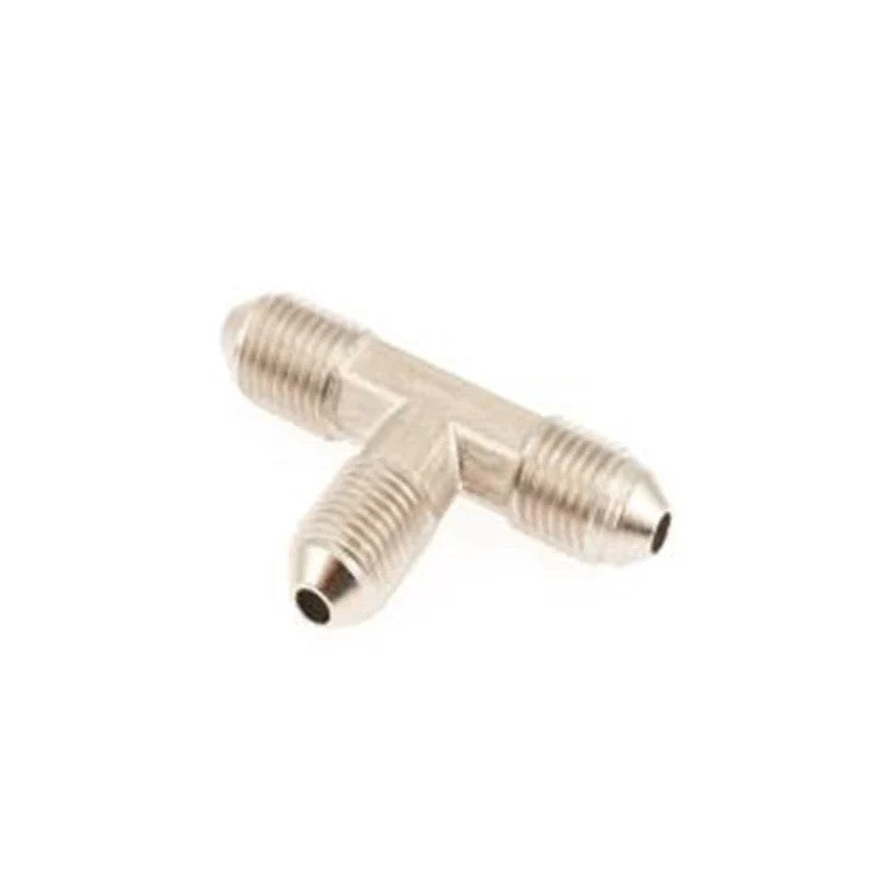 ARB JIC-04 37-degree male flare 3-way air line adapter tee in nickel-plated brass