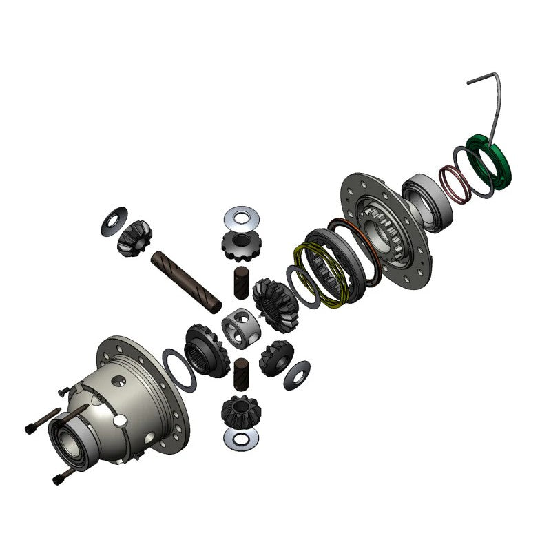 ARB RD101 Air Locker for Dana 30 27-spline differential with included air line, solenoid, and rocker switch.