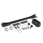 ARB BASE Rack Hi-Lift Jack mounting bracket featuring forged eye nuts and black corrosion-resistant finish
