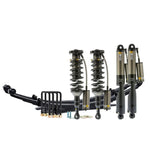 ARB Old Man Emu BP-51 internal bypass shock absorber with remote reservoir and hard-anodized aluminum body.