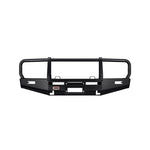 ARB Deluxe Front Bumper with black powder coat finish for 1980-1989 Toyota Land Cruiser
