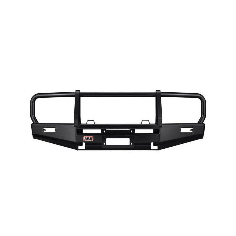 ARB Deluxe Front Bumper with black powder coat finish for 1980-1989 Toyota Land Cruiser