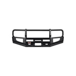 ARB Deluxe black powder coated steel front bumper and mounting kit for 2010-2013 Toyota 4Runner.