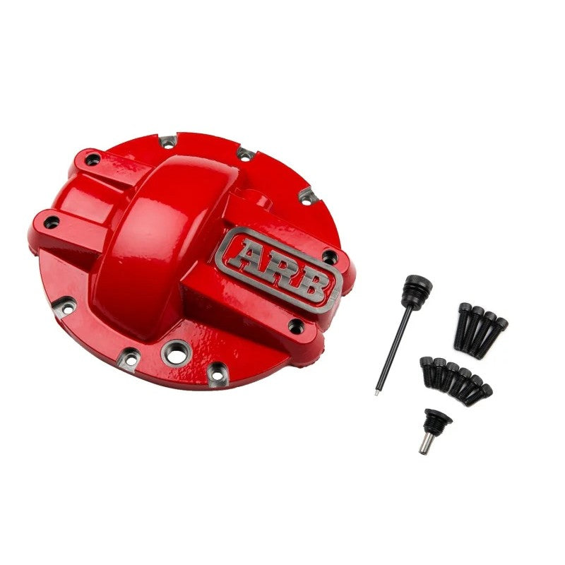 ARB high-tensile nodular iron differential cover for Nissan M226 Dana axles featuring recessed hardware.