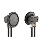 ARB 170112 Differential Breather Kit featuring an anodized billet aluminum manifold and splash-resistant filter.