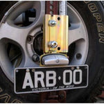 ARB black steel Hi-Lift jack mounting bracket for spare tire carrier 5700060