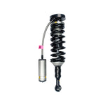 ARB Old Man Emu BP-51 front left internal bypass coilover with X5K steel spring for 2005-2023 Toyota Tacoma.